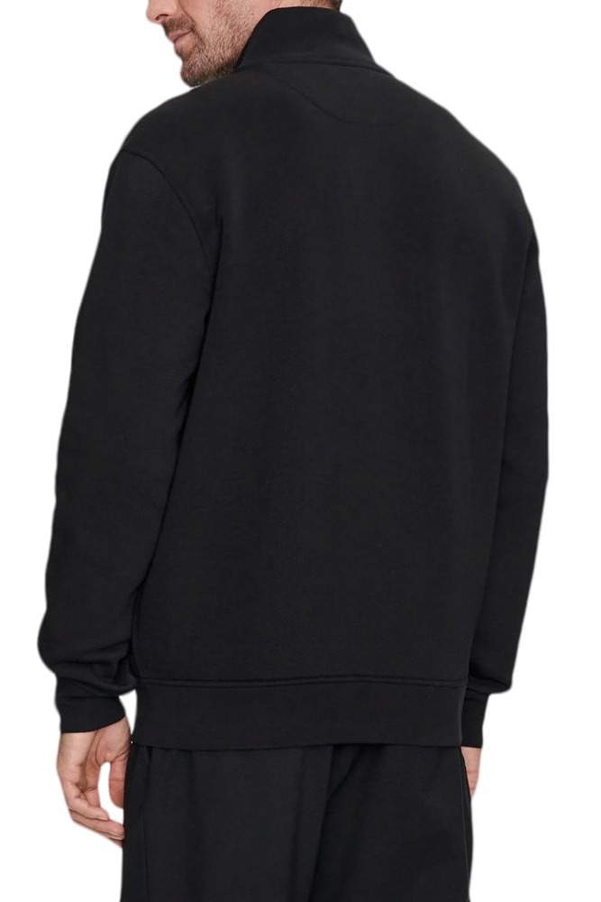 GUESS AL HIGH NECK FULLZIP SWEATSH ΦΟΥΤΕΡ ZAKETA ΑΝΔΡΙΚΗ BLACK