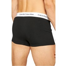 CALVIN KLEIN LOW RISE TRUNK 3PK WHITE