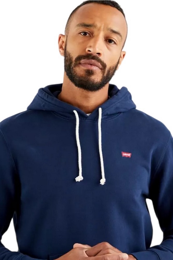 LEVIS THE ORIGINAL HM HOODIE 345810009 ΜΠΛΟΥΖΑ ΦΟΥΤΕΡ ΑΝΔΡΙΚΗ BLUE