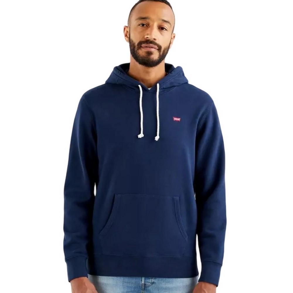 LEVIS THE ORIGINAL HM HOODIE 345810009 ΜΠΛΟΥΖΑ ΦΟΥΤΕΡ ΑΝΔΡΙΚΗ BLUE