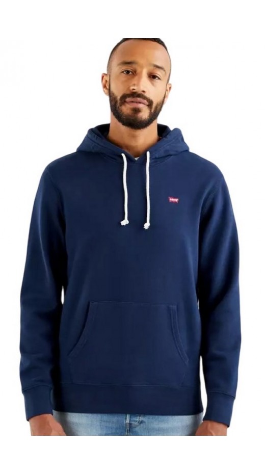 LEVIS THE ORIGINAL HM HOODIE 345810009 ΜΠΛΟΥΖΑ ΦΟΥΤΕΡ ΑΝΔΡΙΚΗ BLUE