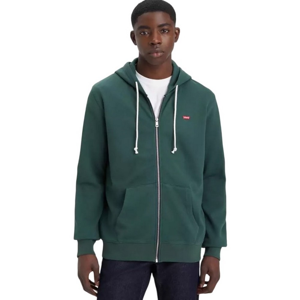 LEVIS THE ORIGINAL HM ZIP UP 345840033 ΖΑΚΕΤΑ ΦΟΥΤΕΡ ΑΝΔΡΙΚΗ GREEN