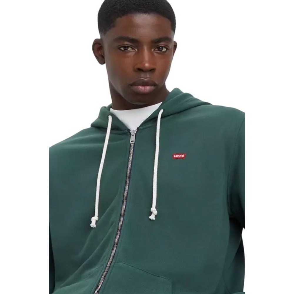 LEVIS THE ORIGINAL HM ZIP UP 345840033 ΖΑΚΕΤΑ ΦΟΥΤΕΡ ΑΝΔΡΙΚΗ GREEN