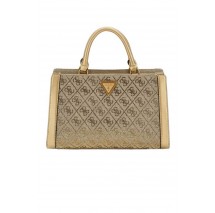 GUESS DILI SMALL SATCHEL ΤΣΑΝΤΑ ΓΥΝΑΙΚΕΙΑ LATTE