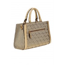 GUESS DILI SMALL SATCHEL ΤΣΑΝΤΑ ΓΥΝΑΙΚΕΙΑ LATTE