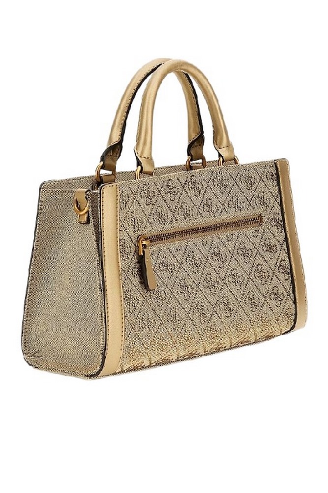 GUESS DILI SMALL SATCHEL ΤΣΑΝΤΑ ΓΥΝΑΙΚΕΙΑ LATTE