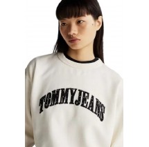 TOMMY JEANS RLX STARDST VARSITY CREW ΦΟΥΤΕΡ ΓΥΝΑΙΚΕΙΟ IVORY