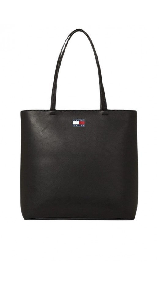 TOMMY JEANS ESS MUST TOTE ΤΣΑΝΤΑ ΓΥΝΑΙΚΕΙΑ BLACK