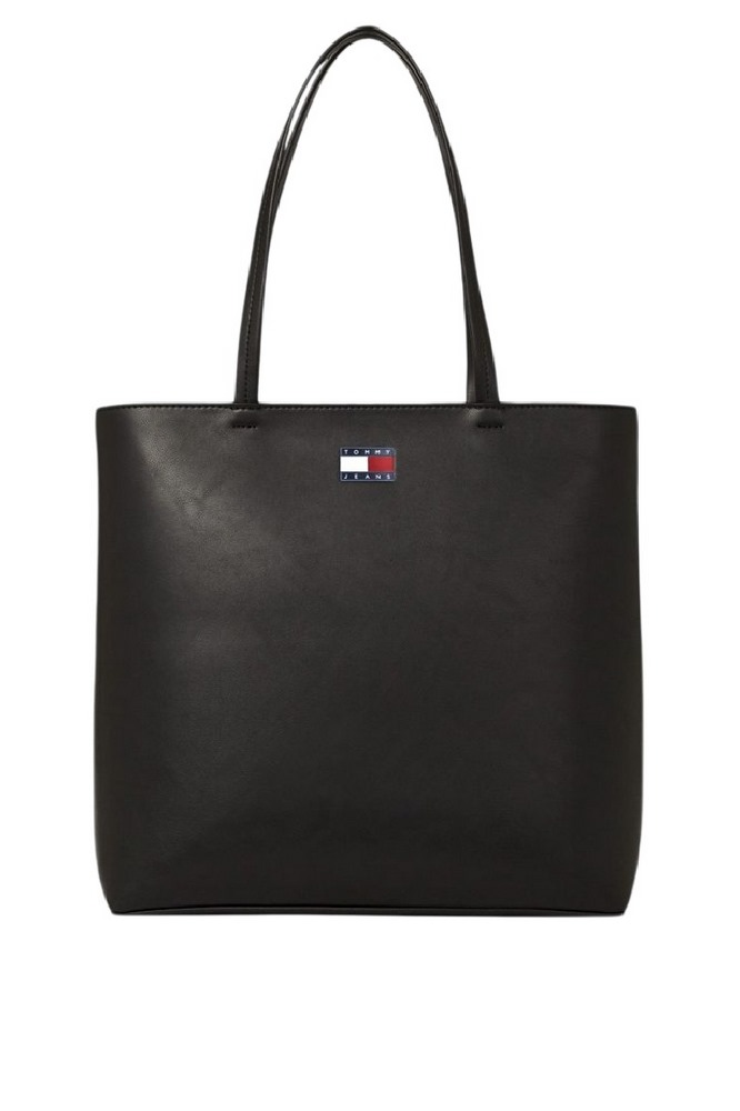 TOMMY JEANS ESS MUST TOTE ΤΣΑΝΤΑ ΓΥΝΑΙΚΕΙΑ BLACK