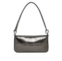 CALVIN KLEIN JEANS SCULPTED SHOULDER POUCH TUM ΤΣΑΝΤΑ ΓΥΝΑΙΚΕΙΑ SILVER