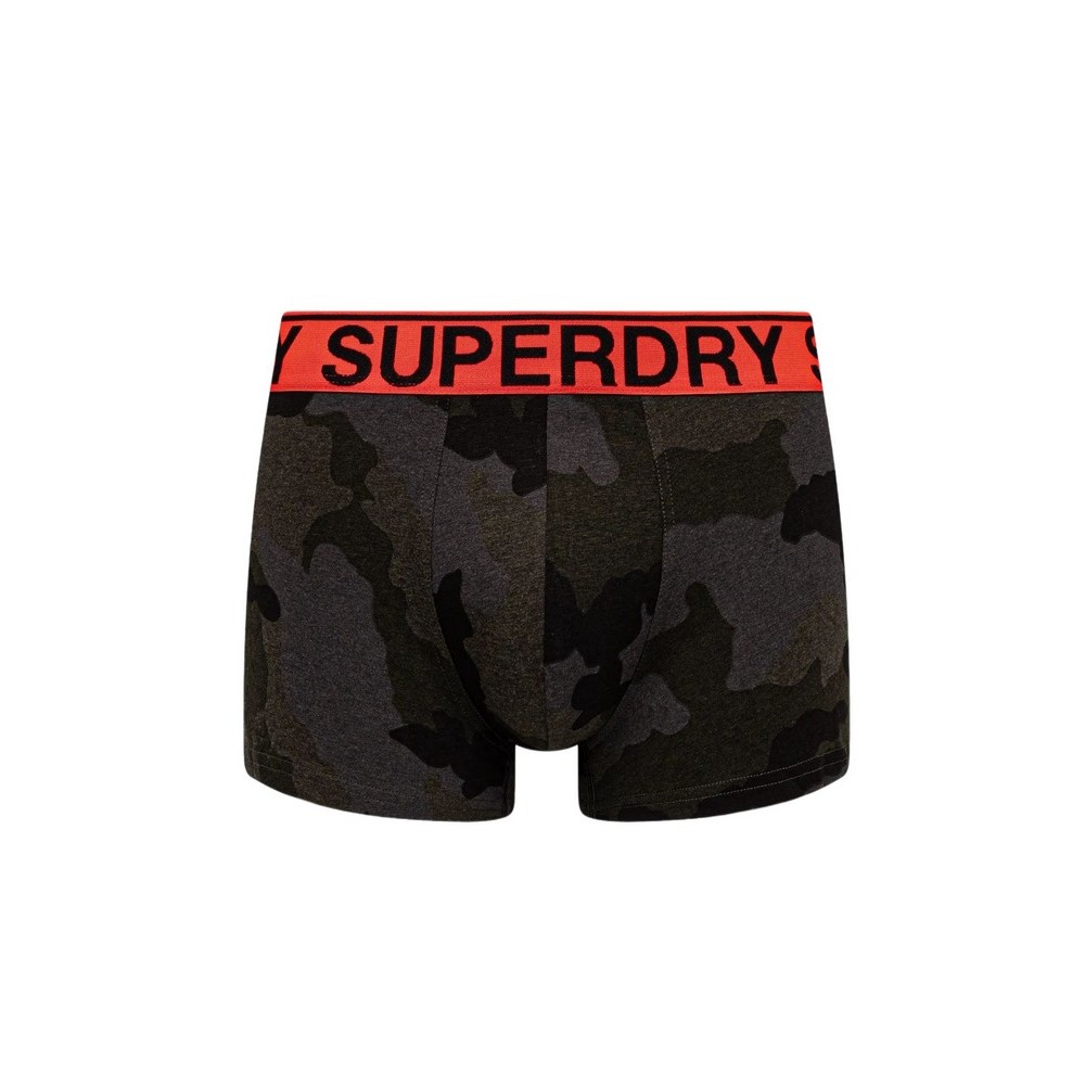 SUPERDRY D2 SDNA TRUNK DOUBLE PACK ΕΣΩΡΟΥΧΟ ΑΝΔΡΙΚΟ BLACK