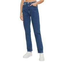 CALVIN KLEIN JEANS AUTHENTIC SLIM STRAIGHT ΠΑΝΤΕΛΟΝΙ ΓΥΝΑΙΚΕΙΟ BLUΕ DENIM