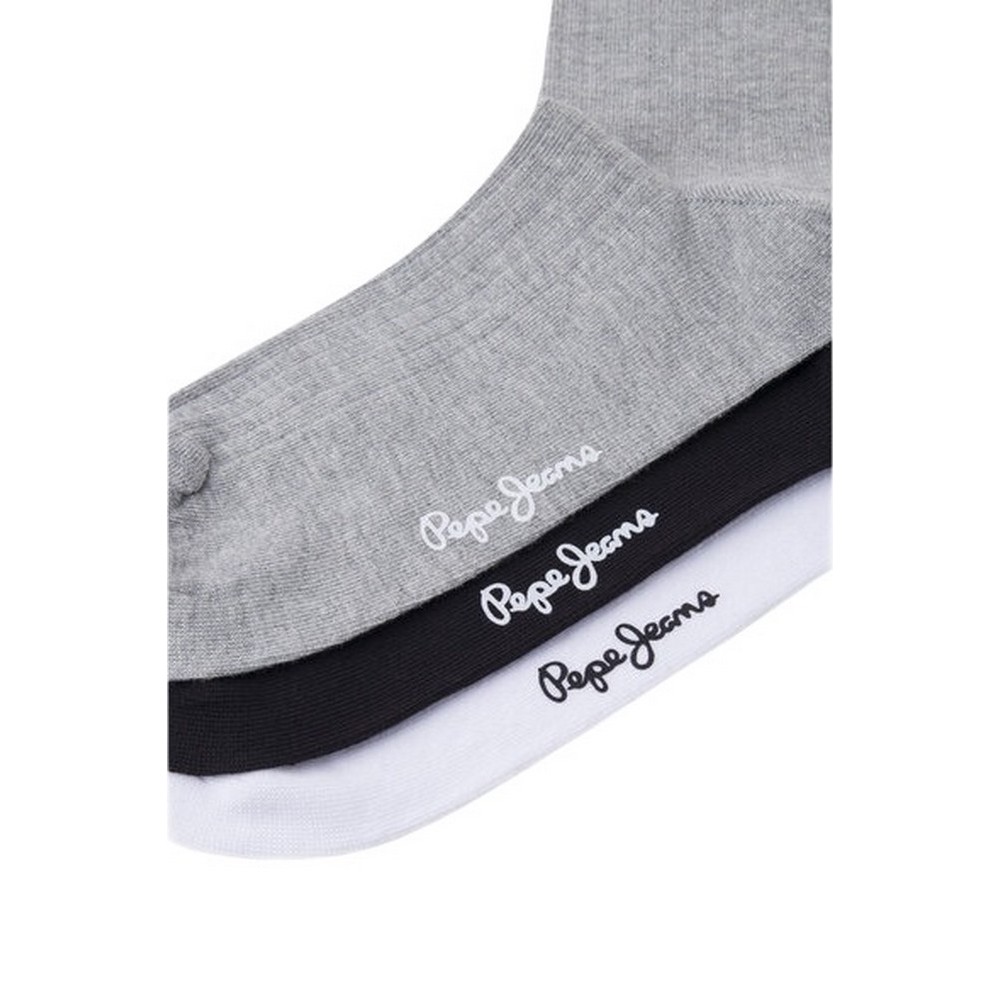 PEPE JEANS LONDON DROP 1 RIB CR 3P ΚΑΛΤΣΕΣ ΑΝΔΡΙΚΕΣ BLK/GREY/WHIT