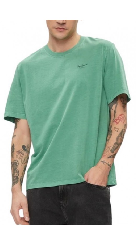 PEPE JEANS LONDON JACKO T-SHIRT ΜΠΛΟΥΖΑ ΑΝΔΡΙΚΗ JUNGLE GREEN