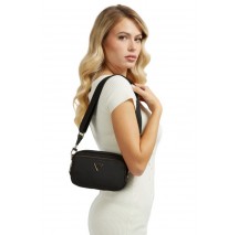 ECO GEMMA TOTE - ECO GEMMA CROSSBODY CAMERA ΤΣΑΝΤΑ W BLACK