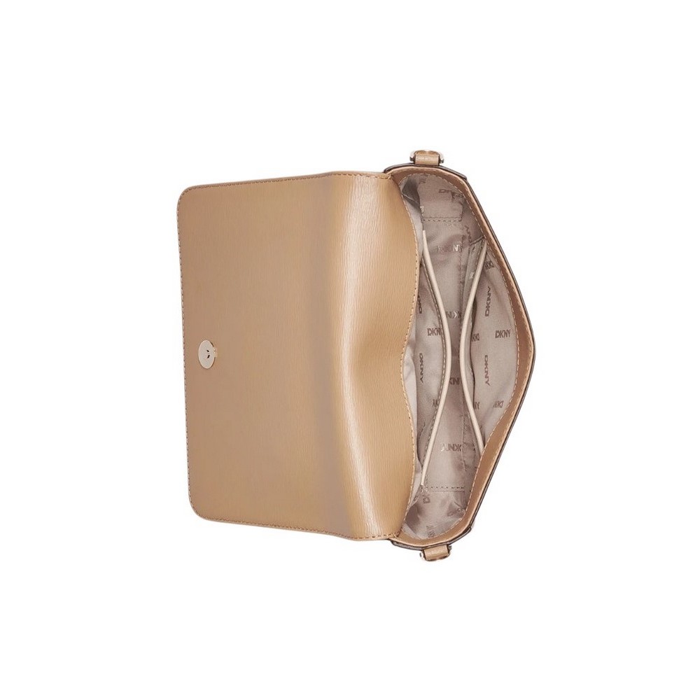 DKNY BRYANT AVE CROSS BODY ΤΣΑΝΤΑ ΓΥΝΑΙΚΕΙΑ BEIGE