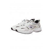 CALVIN KLEIN JEANS RETRO TENNIS MESH ML ΠΑΠΟΥΤΣΙ ΑΝΔΡΙΚΟ BRIGHT WHITE BL