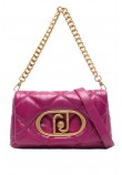 LIU JO LAPUFFY SHOUDER BAG CROSSBODY ΤΣΑΝΤΑ ΓΥΝΑΙΚΕΙΑ FUCSIA