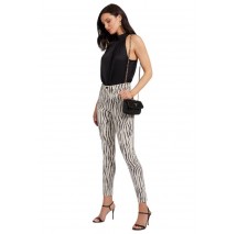 GUESS1981 SKINNY ΠΑΝΤΕΛΟΝΙ ΓΥΝΑΙΚΕΙΟ ZEBRA PRINT