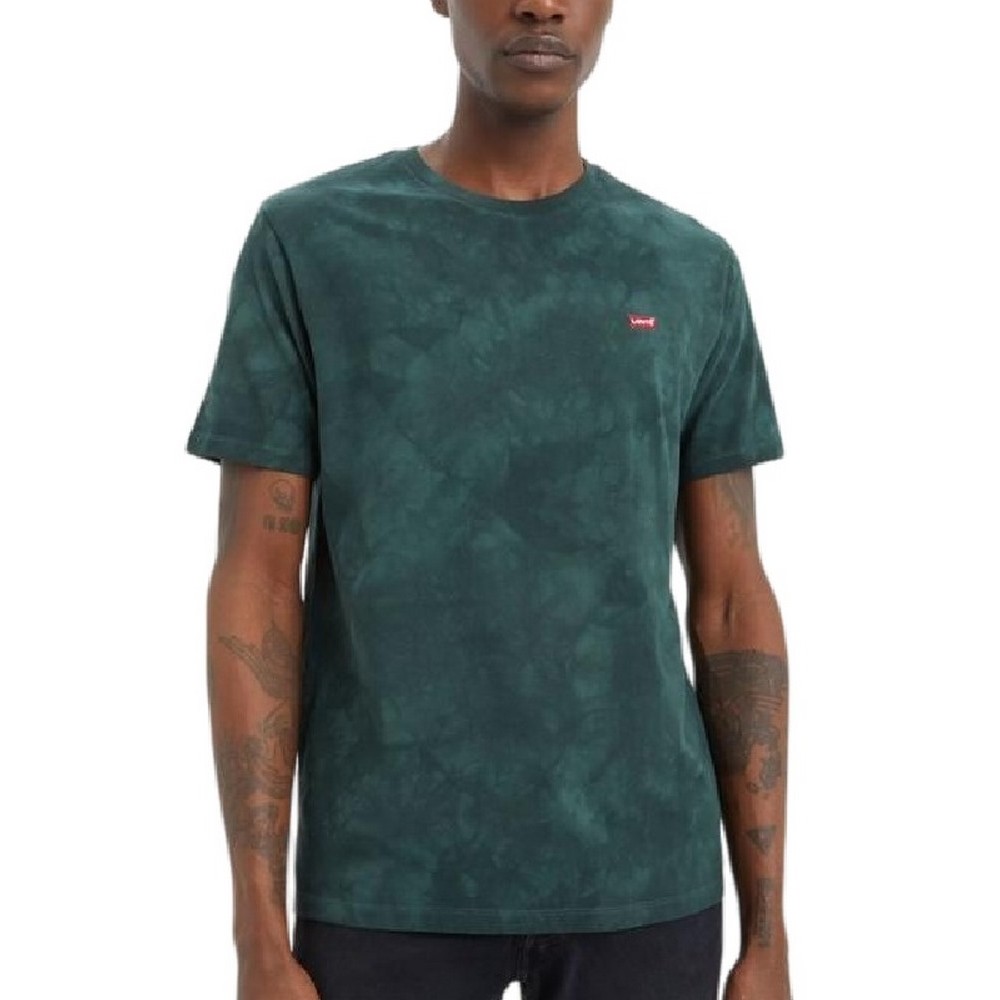 LEVIS ORIGINAL HM TEE 566050236 T-SHIRT ΜΠΛΟΥΖΑ ΑΝΔΡΙΚΗ DARK GREEN