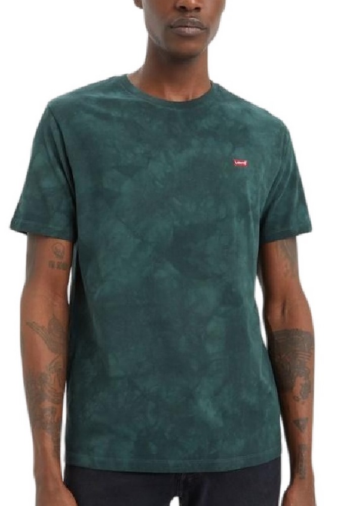 LEVIS ORIGINAL HM TEE 566050236 T-SHIRT ΜΠΛΟΥΖΑ ΑΝΔΡΙΚΗ DARK GREEN