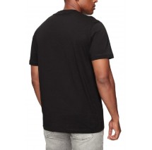 CALVIN KLEIN JEANS MONOLOGO T-SHIRT ΜΠΛΟΥΖΑ ΑΝΔΡΙΚΗ BLACK