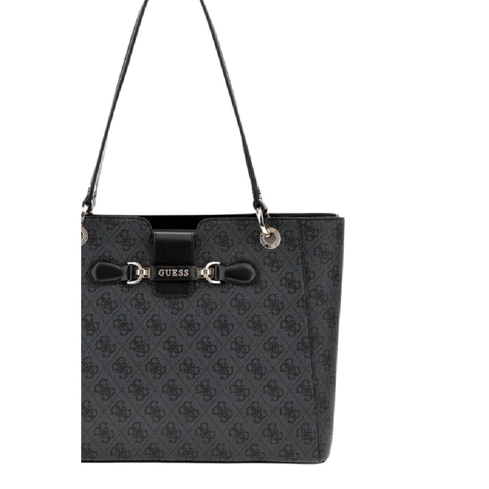 GUESS NOLANA NOEL TOTE ΤΣΑΝΤΑ ΓΥΝΑΙΚΕΙΑ GREY