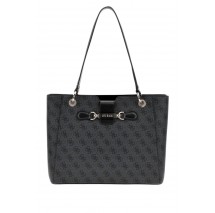 GUESS NOLANA NOEL TOTE ΤΣΑΝΤΑ ΓΥΝΑΙΚΕΙΑ GREY