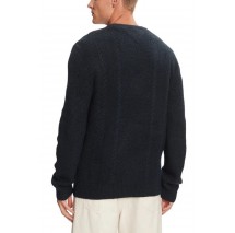 TOMMY JEANS SLIM CABLE KNIT CNECK ΜΠΛΟΥΖΑ ΠΛΕΚΤΗ ΑΝΔΡΙΚΗ NAVY