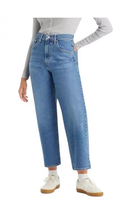 LEVIS HIGH RISE WIDE LEG 729700018 ΠΑΝΤΕΛΟΝΙ ΓΥΝΑΙΚΕΙΟ BLUΕ DENIM