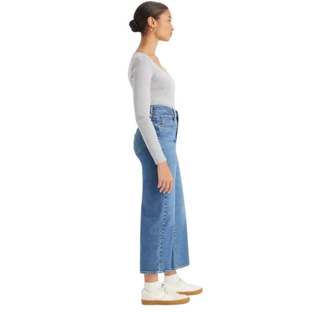 LEVI'S HIGH RISE WIDE LEG 729700018 ΠΑΝΤΕΛΟΝΙ ΓΥΝΑΙΚΕΙΟ BLUΕ DENIM