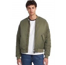 GUESS JEANS BOMBER JACKET ΜΠΟΥΦΑΝ ΑΝΔΡΙΚΟ KHAKI