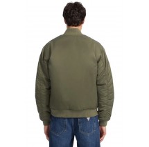 GUESS JEANS BOMBER JACKET ΜΠΟΥΦΑΝ ΑΝΔΡΙΚΟ KHAKI