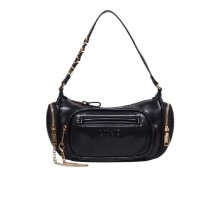 LIU JO MIN ECS S HOBO BAG AF4112E0039 ΤΣΑΝΤΑ ΓΥΝΑΙΚΕΙΑ BLACK