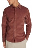 CALVIN KLEIN JEANS CORDUROY REGULAR FIT SHIRT ΠΟΥΚΑΜΙΣΟ ΑΝΔΡΙΚΟ APPLE BUTTER