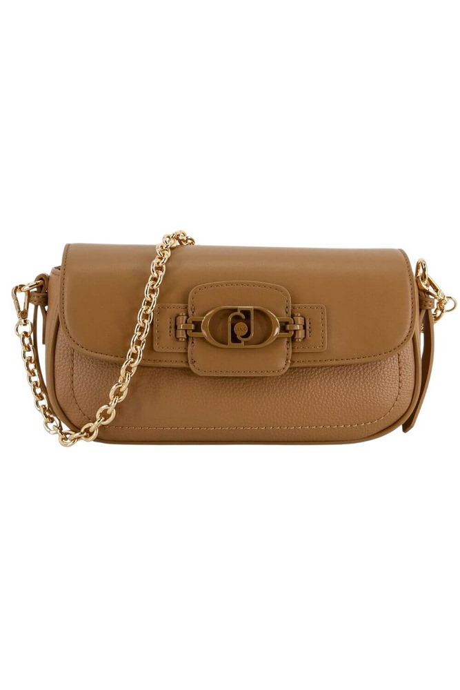 LIU JO ECS BAGUETTE BAG AF4031E0031 ΤΣΑΝΤΑ ΓΥΝΑΙΚΕΙΑ BEIGE