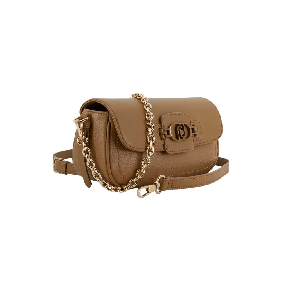 LIU JO ECS BAGUETTE BAG AF4031E0031 ΤΣΑΝΤΑ ΓΥΝΑΙΚΕΙΑ BEIGE