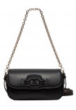 LIU JO ECS BAGUETTE BAG AF4031E0031 ΤΣΑΝΤΑ ΓΥΝΑΙΚΕΙΑ BLACK