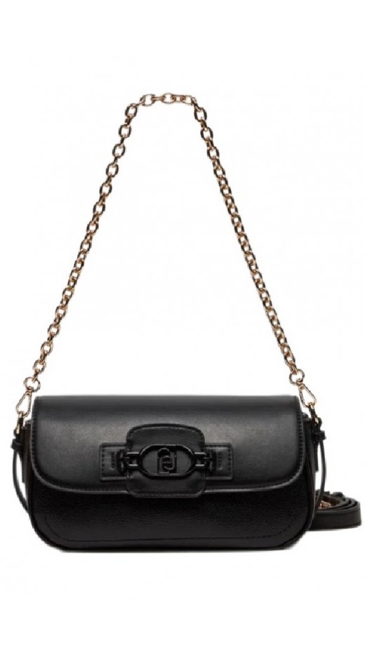 LIU JO ECS BAGUETTE BAG AF4031E0031 ΤΣΑΝΤΑ ΓΥΝΑΙΚΕΙΑ BLACK