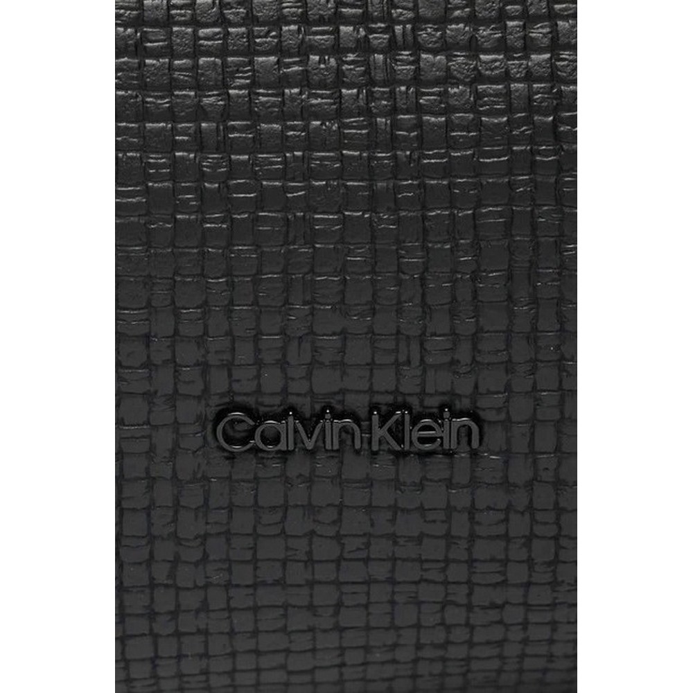 CALVIN KLEIN  REFINE CAMERA BAG_BRAID ΤΣΑΝΤΑ ΓΥΝΑΙΚΕΙΑ BLACK