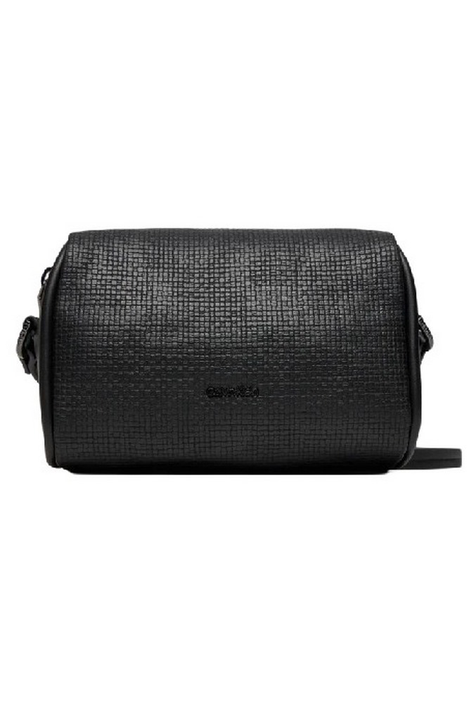 CALVIN KLEIN  REFINE CAMERA BAG_BRAID ΤΣΑΝΤΑ ΓΥΝΑΙΚΕΙΑ BLACK