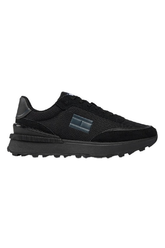 TOMMY HILFIGER TJM TECHNICAL RUNNER ΠΑΠΟΥΤΣΙ ΑΝΔΡΙΚΟ BLACK