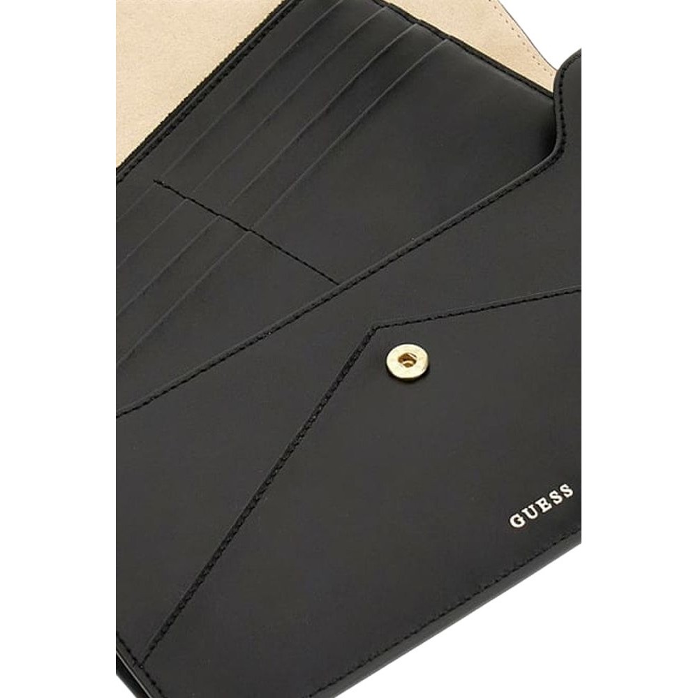 GUESS LARGE ENVELOPE ΤΣΑΝΤΑ ΓΥΝΑΙΚΕΙΑ BLACK