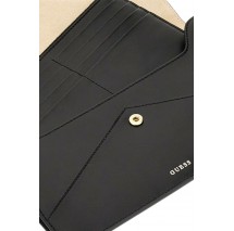 GUESS LARGE ENVELOPE ΤΣΑΝΤΑ ΓΥΝΑΙΚΕΙΑ BLACK