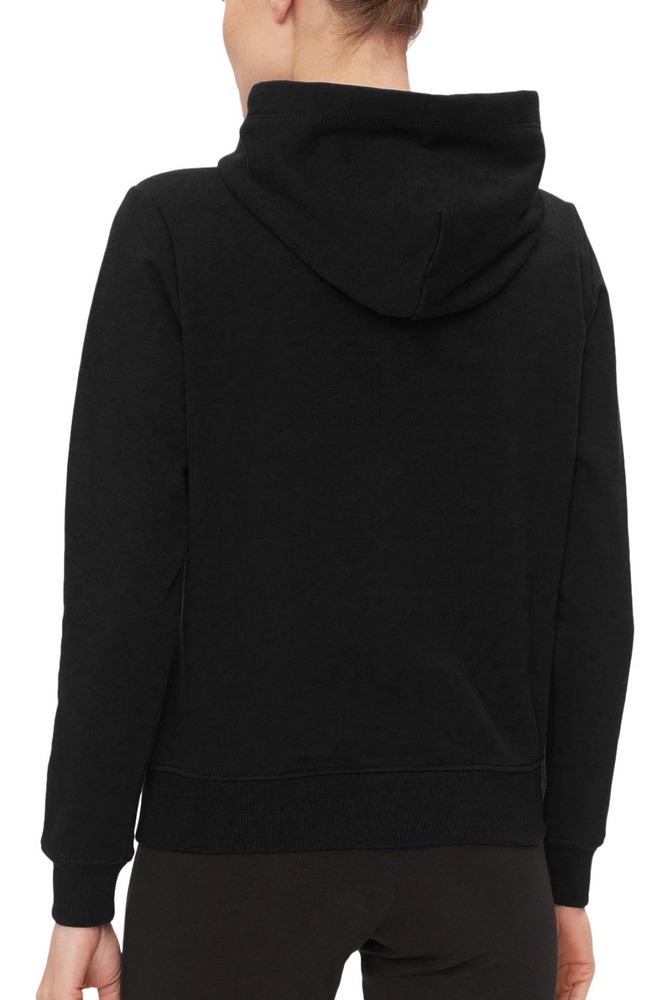 TOMMY JEANS TJW REG LINEAR HOODIE ΜΠΛΟΥΖΑ ΦΟΥΤΕΡ ΓΥΝΑΙΚΕΙΟ BLACK