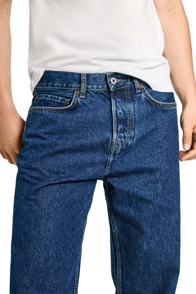 PEPE JEANS LONDON DROP 2 BARREL JEANS 30 ΠΑΝΤΕΛΟΝΙ ΑΝΔΡΙΚΟ BLUΕ DENIM