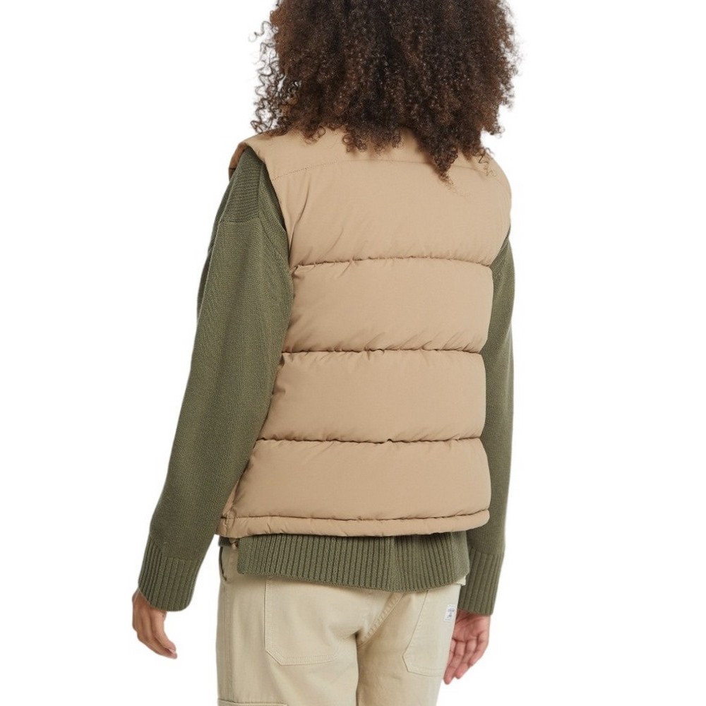 GUESS JEANS PUFFER VEST W4BN59WGII2 ΓΙΛΕΚΟ ΓΥΝΑΙΚΕΙΟ BEIGE