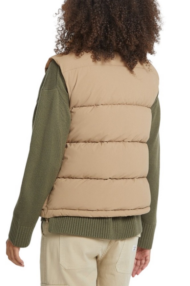 GUESS JEANS PUFFER VEST W4BN59WGII2 ΓΙΛΕΚΟ ΓΥΝΑΙΚΕΙΟ BEIGE