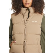 GUESS JEANS PUFFER VEST W4BN59WGII2 ΓΙΛΕΚΟ ΓΥΝΑΙΚΕΙΟ BEIGE