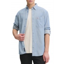 TOMMY JEANS ENTRY CORD SHIRT EXT ΠΟΥΚΑΜΙΣΟ ΑΝΔΡΙΚΟ CIEL